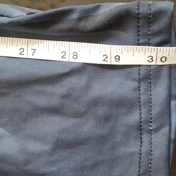 Skeleton Halloween Costume black white blue long sleeves M 30"inseam - Picture 8 of 8